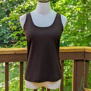 Chico's Brown Adjustable-Strap Tank Top